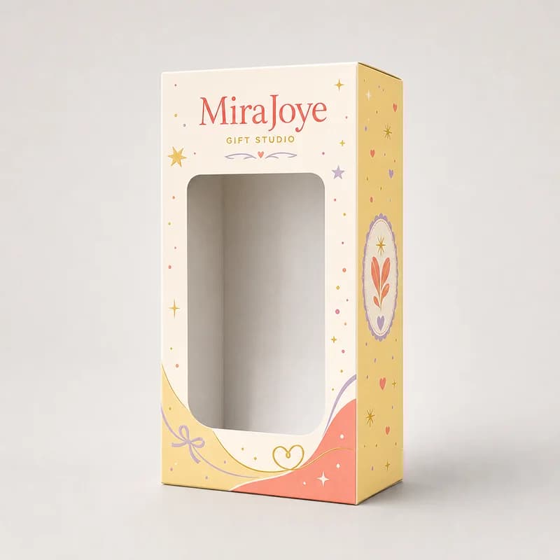 ตัวอย่างกล่องของขวัญสำหรับสินค้าแบรนด์ MiraJoye