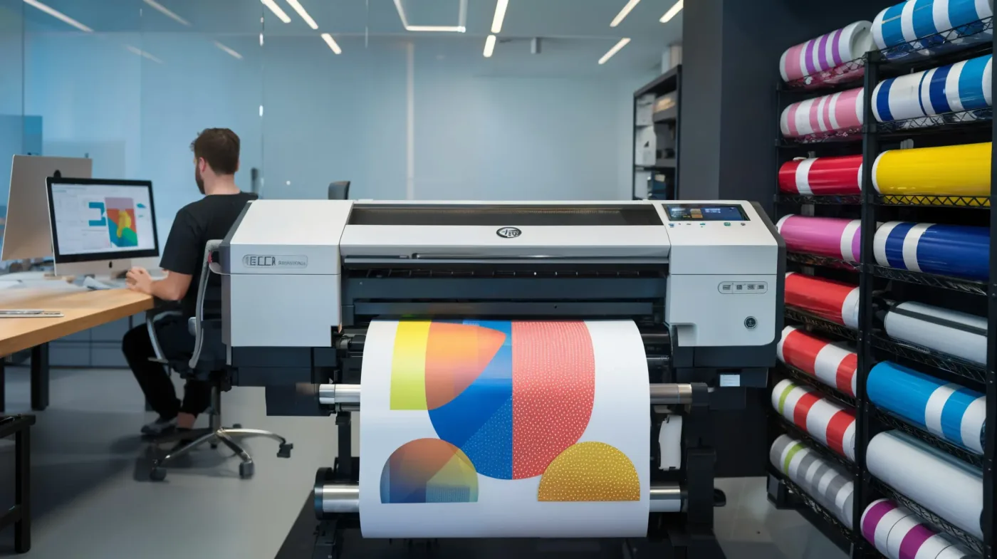 เครื่องพิมพ์และม้วนสติ๊กเกอร์ 3M สำหรับงาน Electrocut