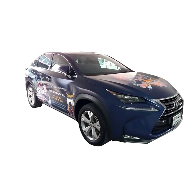 ตัวอย่างสติ๊กเกอร์ติดรถเก๋ง รถ Eco car และรถ SUV ตัวอย่างที่ 3