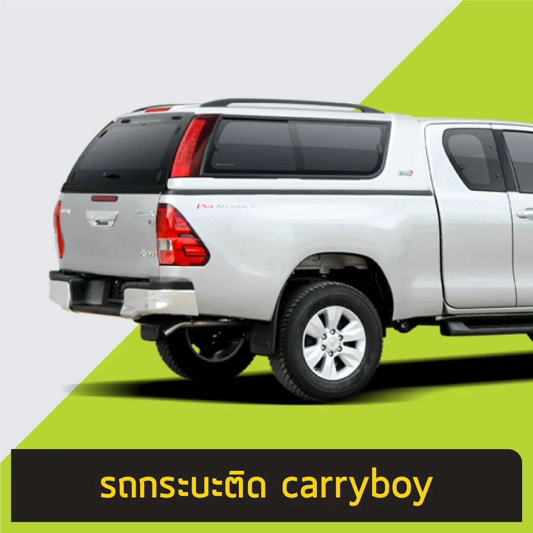 ตัวอย่างรถกระบะติดเฉพาะ Carryboy