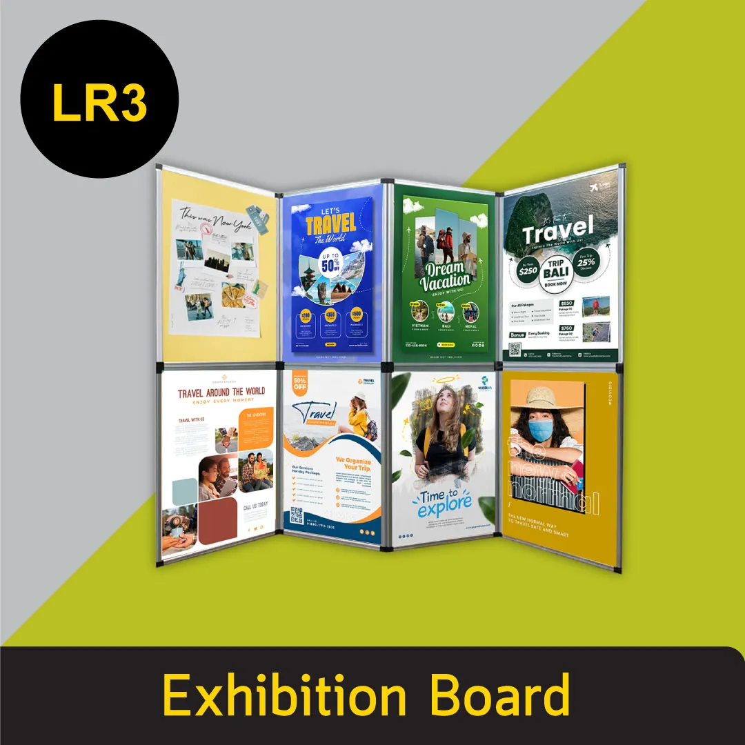 Exhibition Board สำหรับอุปกรณ์ออกบูธ